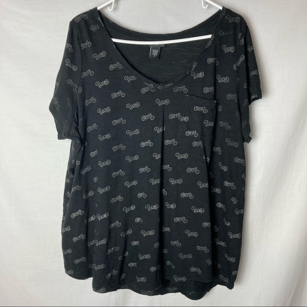 Torrid Motorcycle Graphic Tee A40